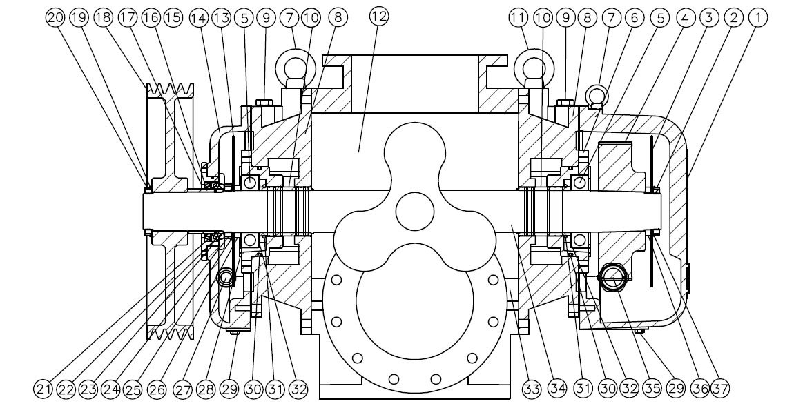 Máy thổi khí Greatech GM150